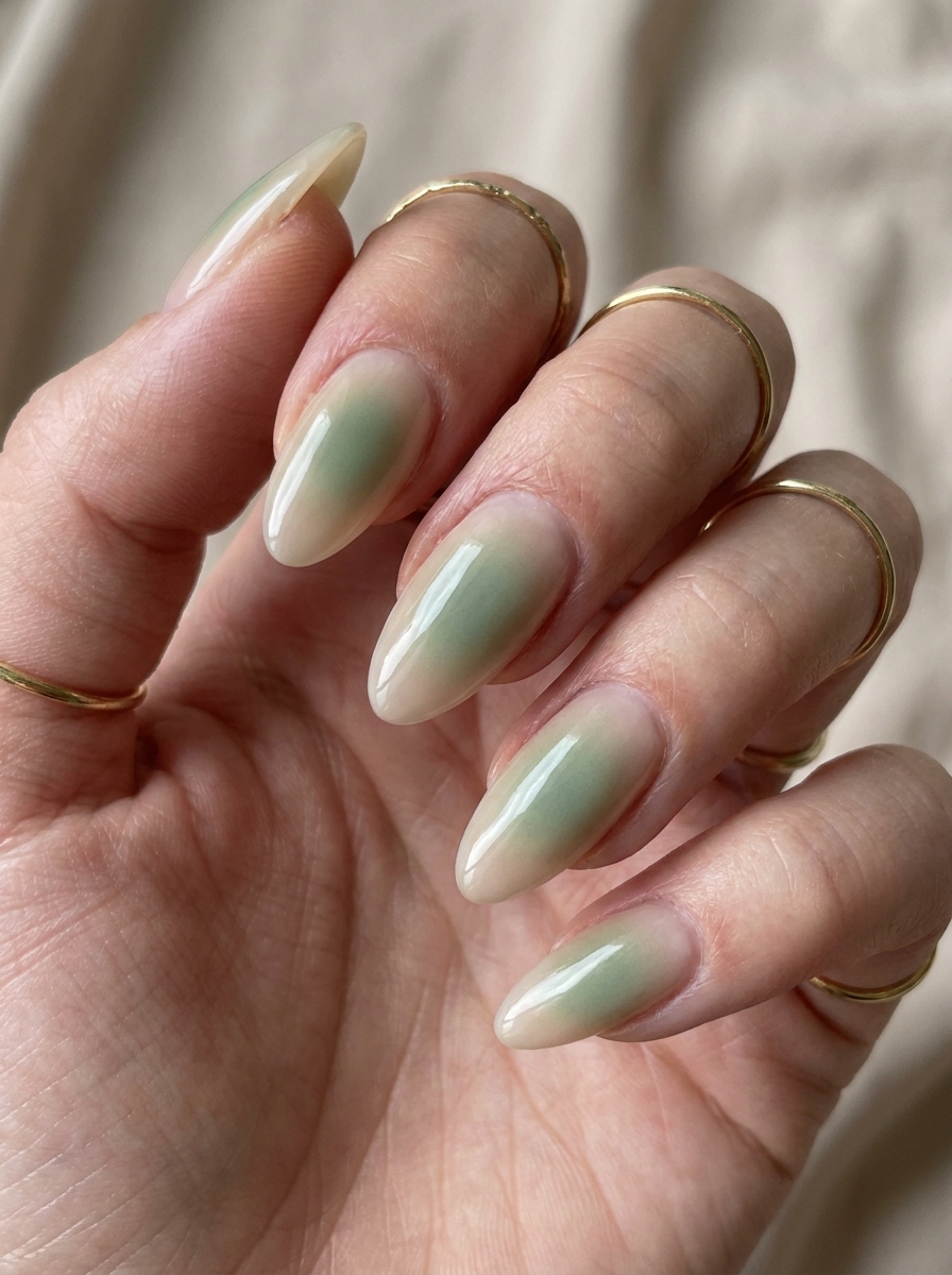 Green Aura Nägel